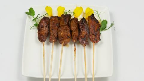 Saté Kambing Manis: geit licht gekaramelliseerd zoet