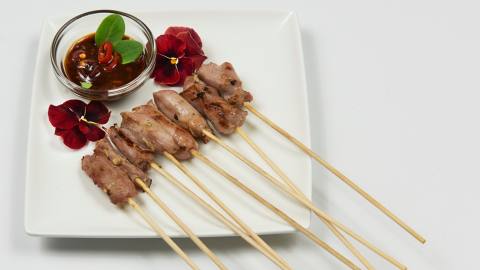 Saté Kambing Tegal: geit op de Maleise wijze van Tegal
