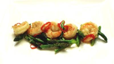 Recept Tumis Udang Asparagus